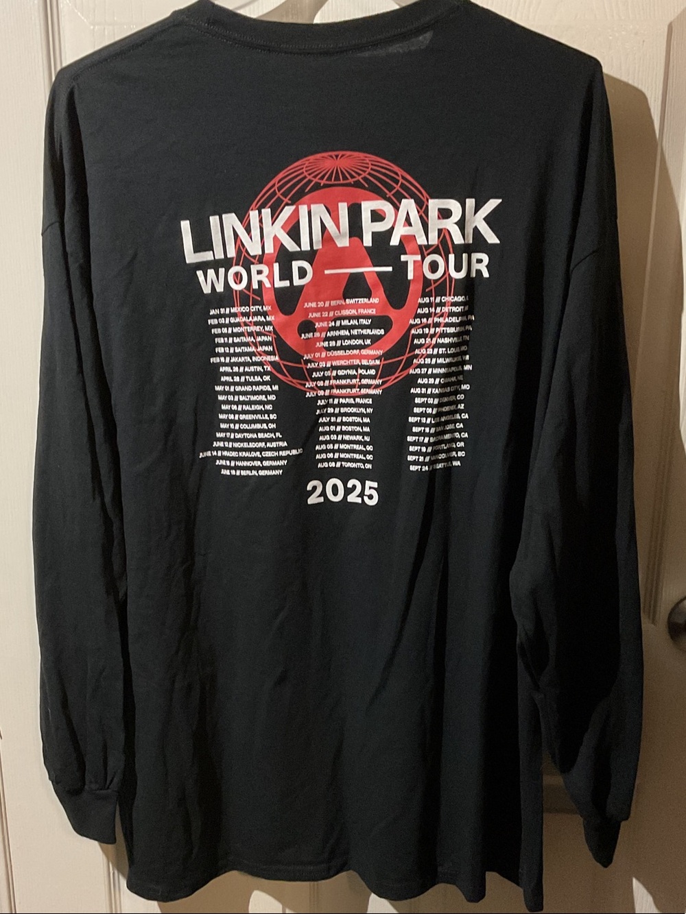 Linkin Park Official From Zero 2025 World Tour Black … - Gem